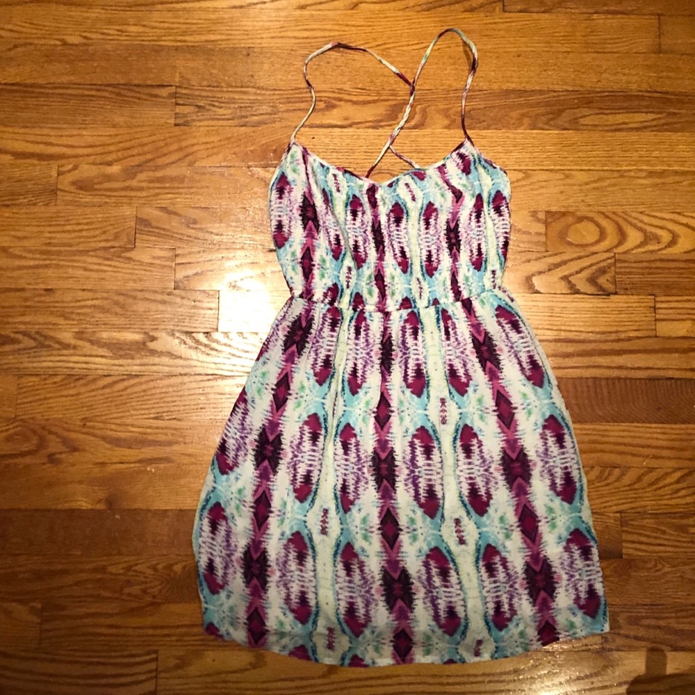 URBAN OUTFITTERS PATTERNED DRESS